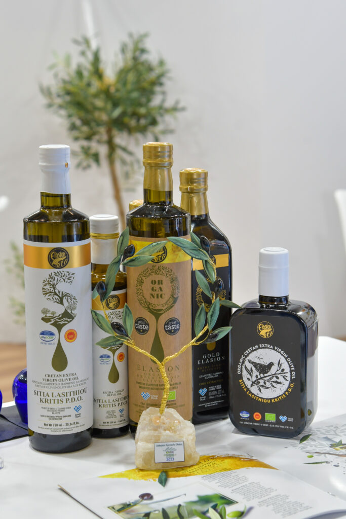 ELASION premium Cretan extra virgin olive oil collection