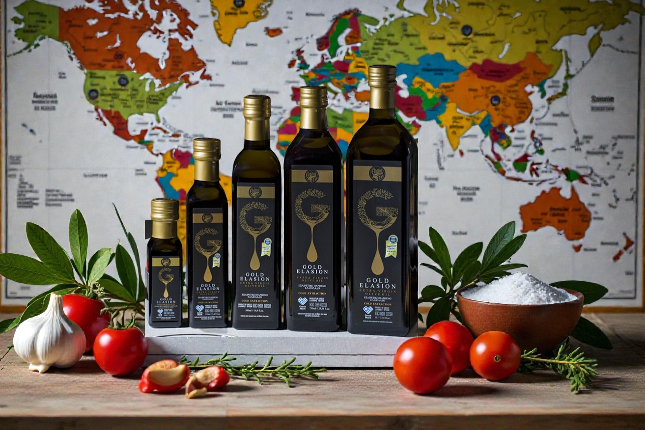Premium extra virgin olive oil from Crete