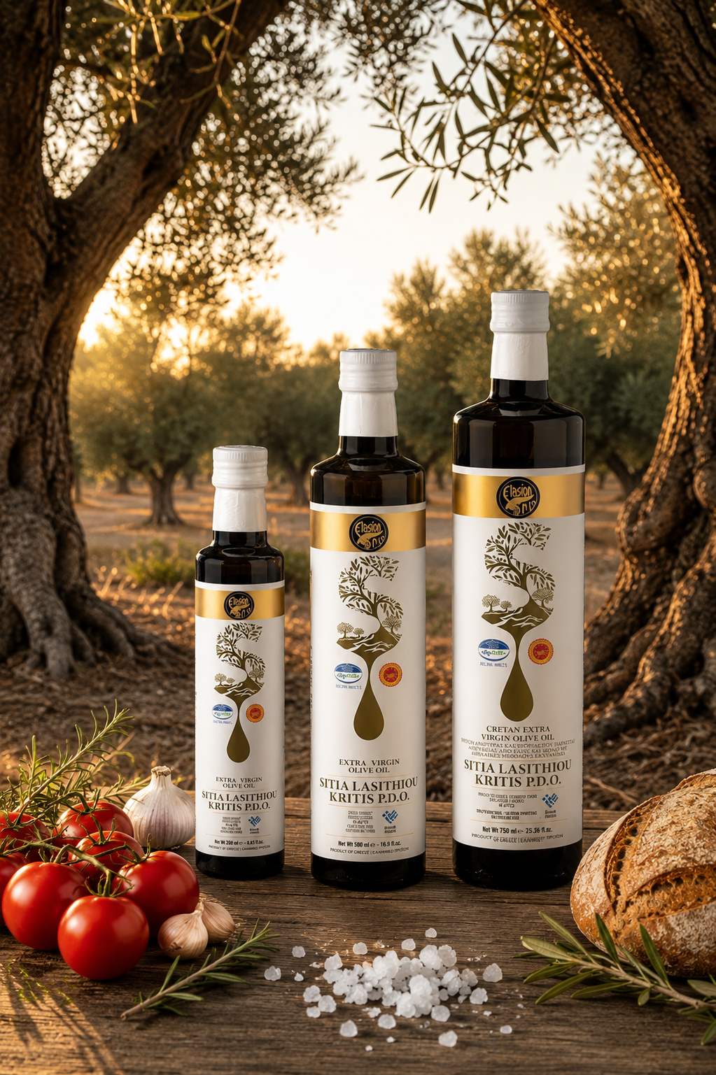 ELASION PDO Sitia Extra Virgin Olive Oil