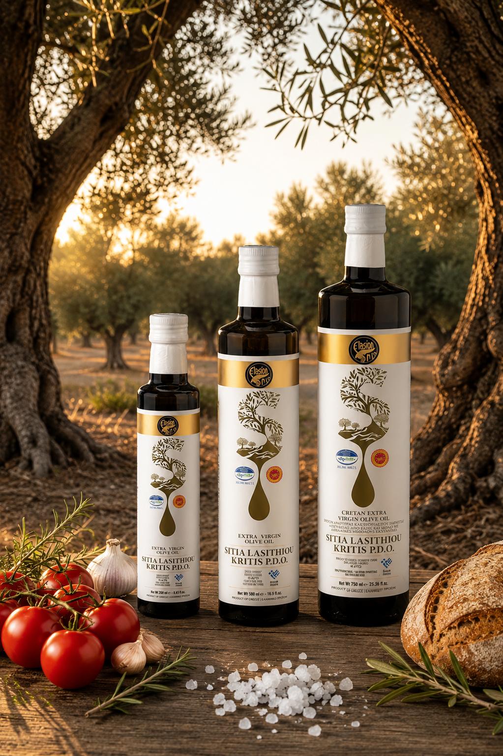 ELASION PDO Sitia Extra Virgin Olive Oil